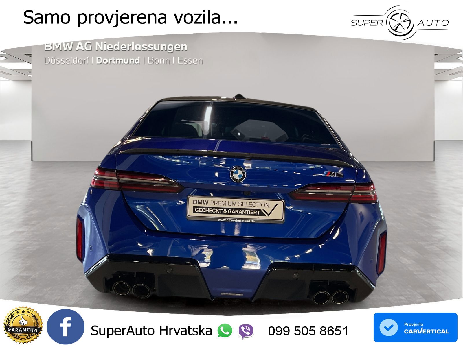 BMW M5 4.4 V8 (727 KS) xDrive Steptronic