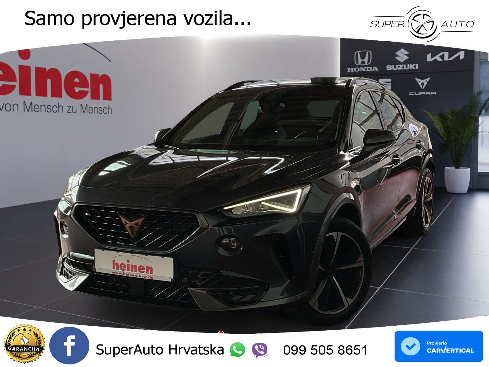 Cupra Formentor 1.4 TSI (204 KS) e-Hybrid DSG LED+GR SJED+ACC
