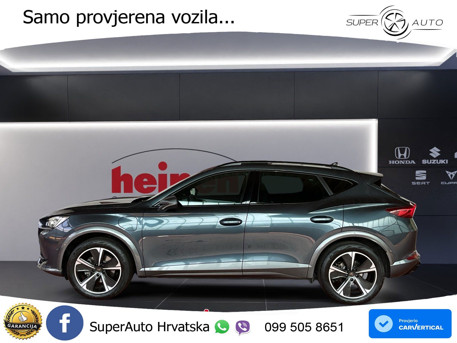 Cupra Formentor 1.4 TSI (204 KS) e-Hybrid DSG LED+GR SJED+ACC