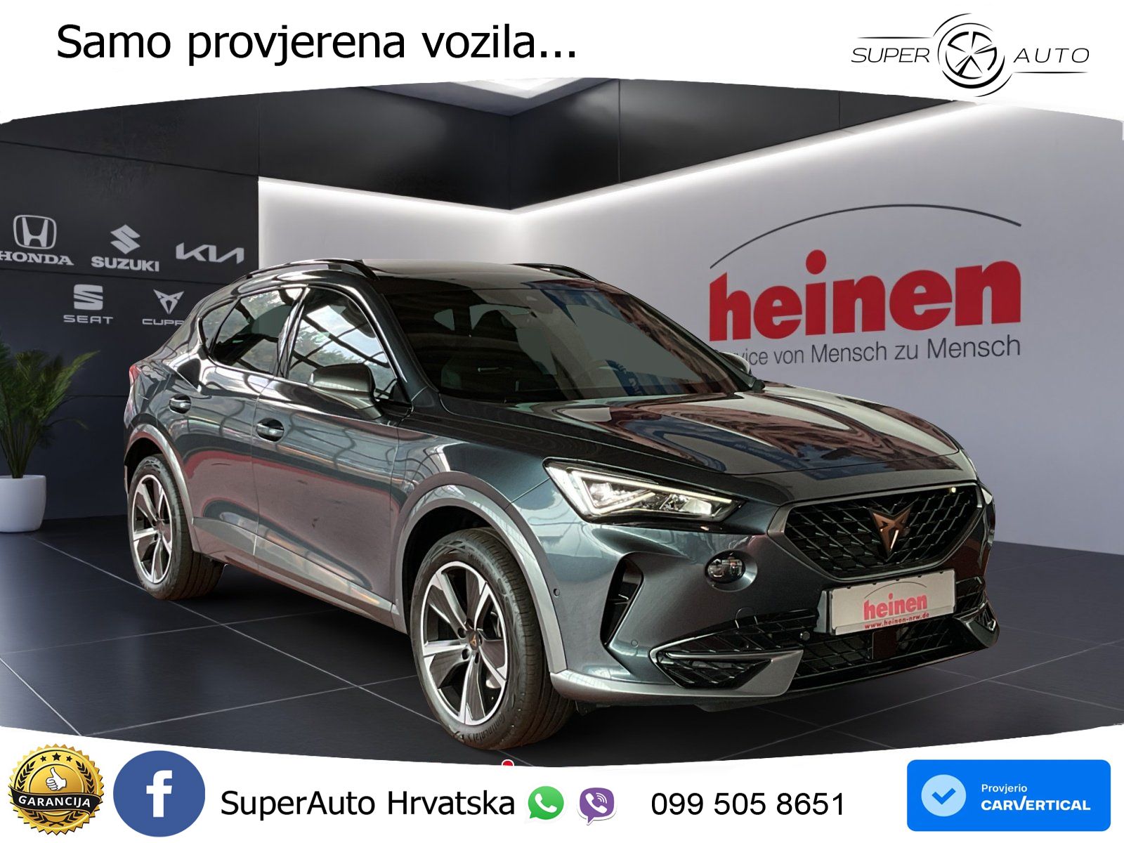 Cupra Formentor 1.4 TSI (204 KS) e-Hybrid DSG LED+GR SJED+ACC