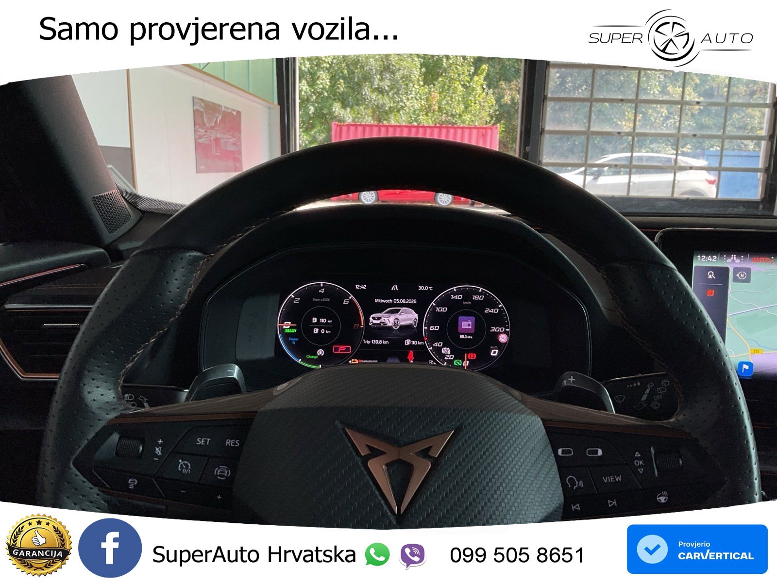 Cupra Formentor 1.4 TSI (204 KS) e-Hybrid DSG LED+GR SJED+ACC
