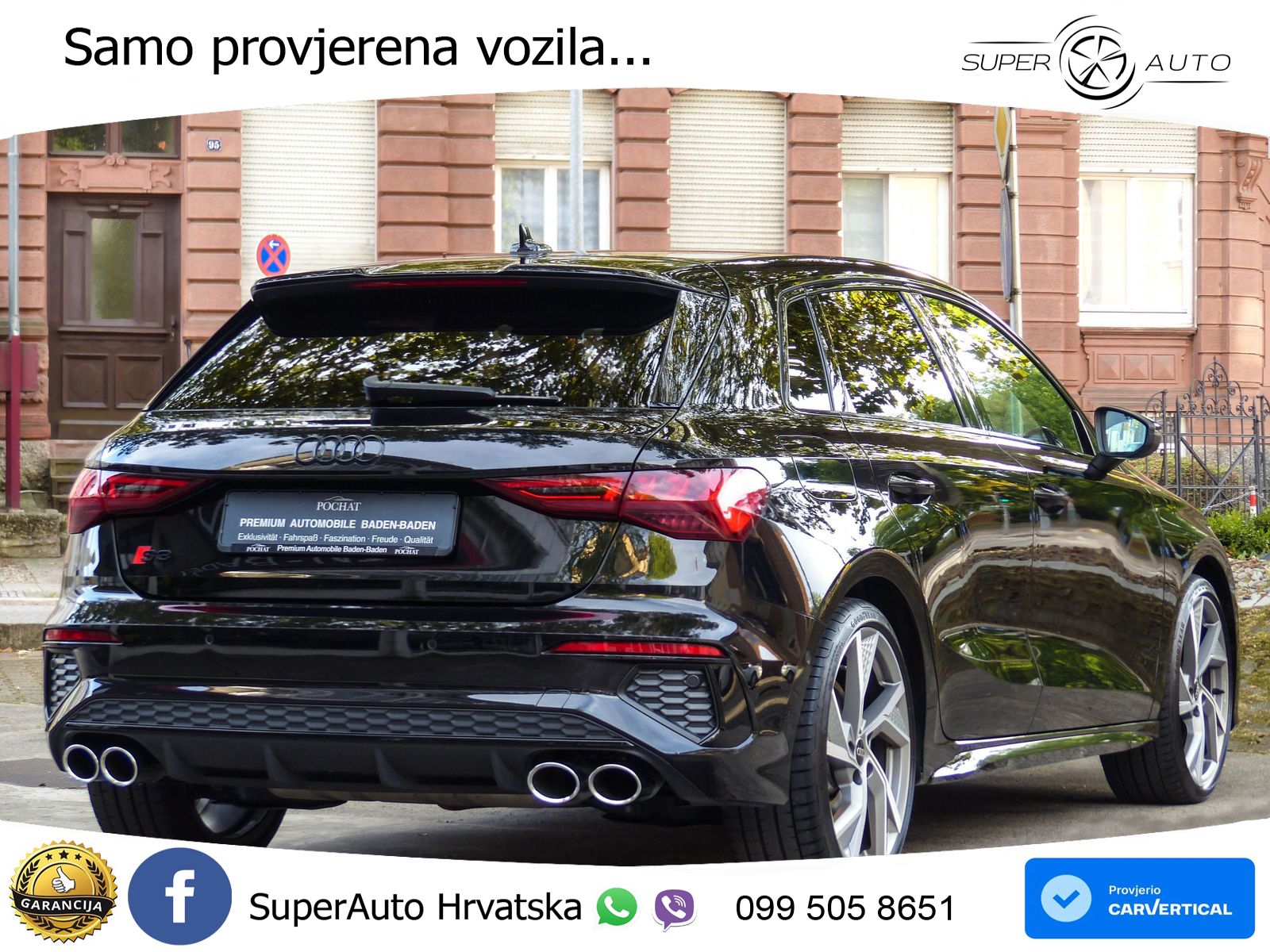 Audi S3 2.0 TFSI (310 KS) quattro S tronic S line LED+GR SJED+ACC
