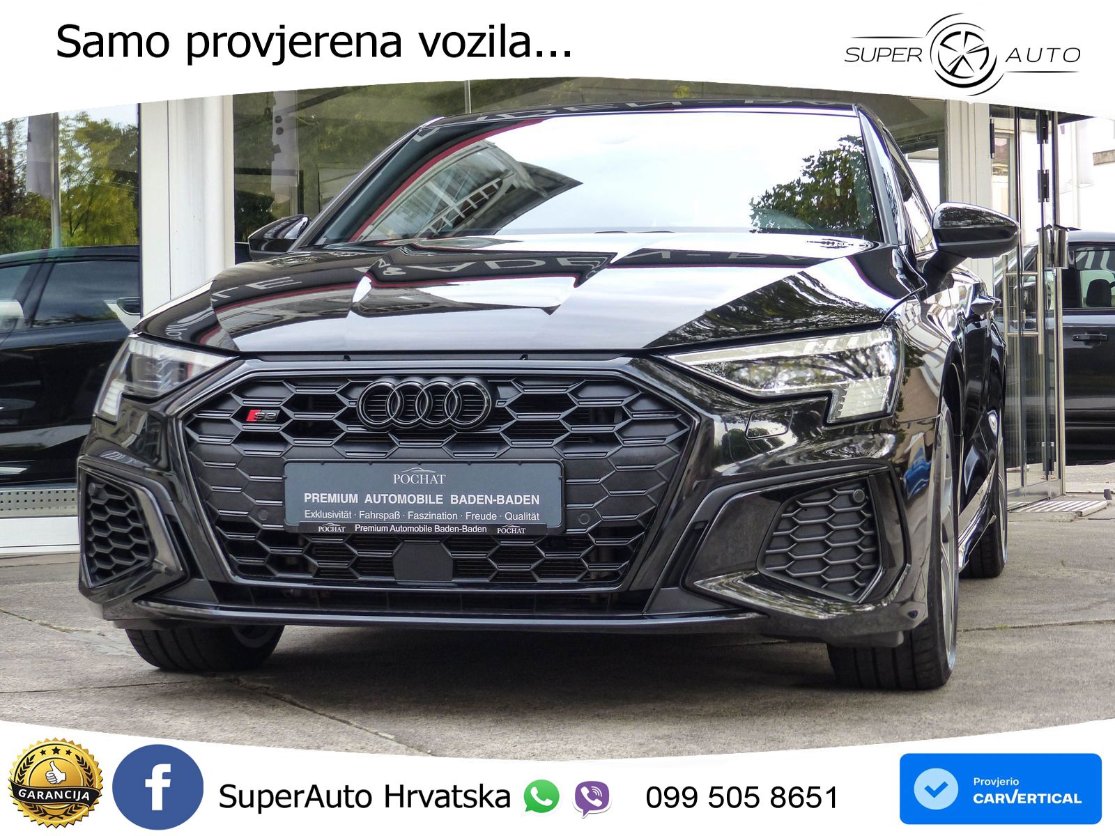 Audi S3 2.0 TFSI (310 KS) quattro S tronic S line LED+GR SJED+ACC