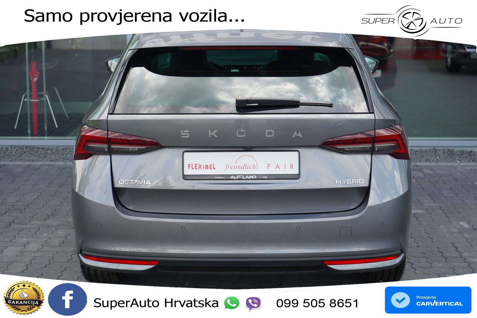Škoda Octavia Combi 1.5 TSI (150 KS) DSG LED+GR SJED+ACC