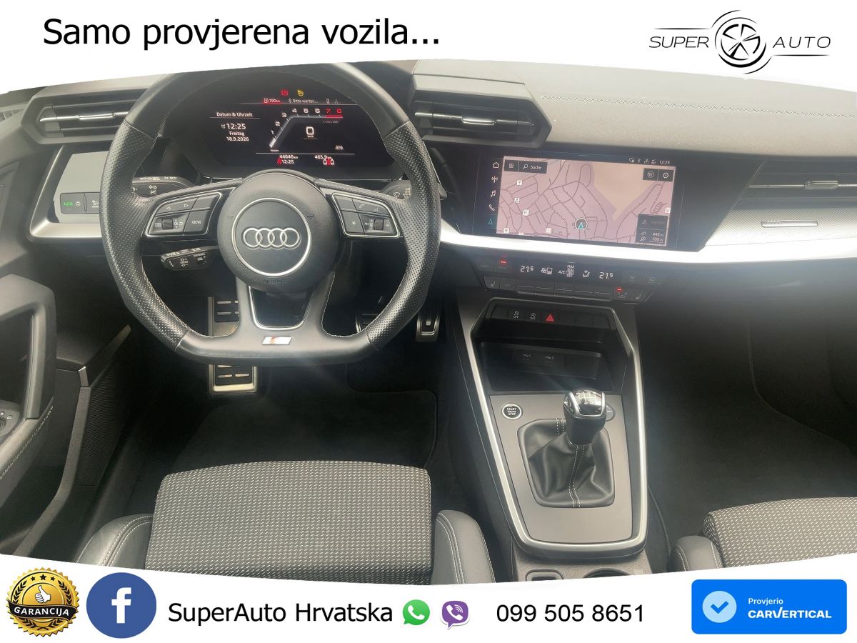 Audi A3 Limuzina 35 TFSI (150 KS) advanced
