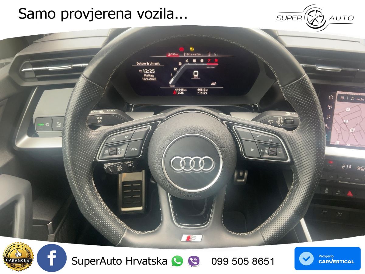 Audi A3 Limuzina 35 TFSI (150 KS) advanced