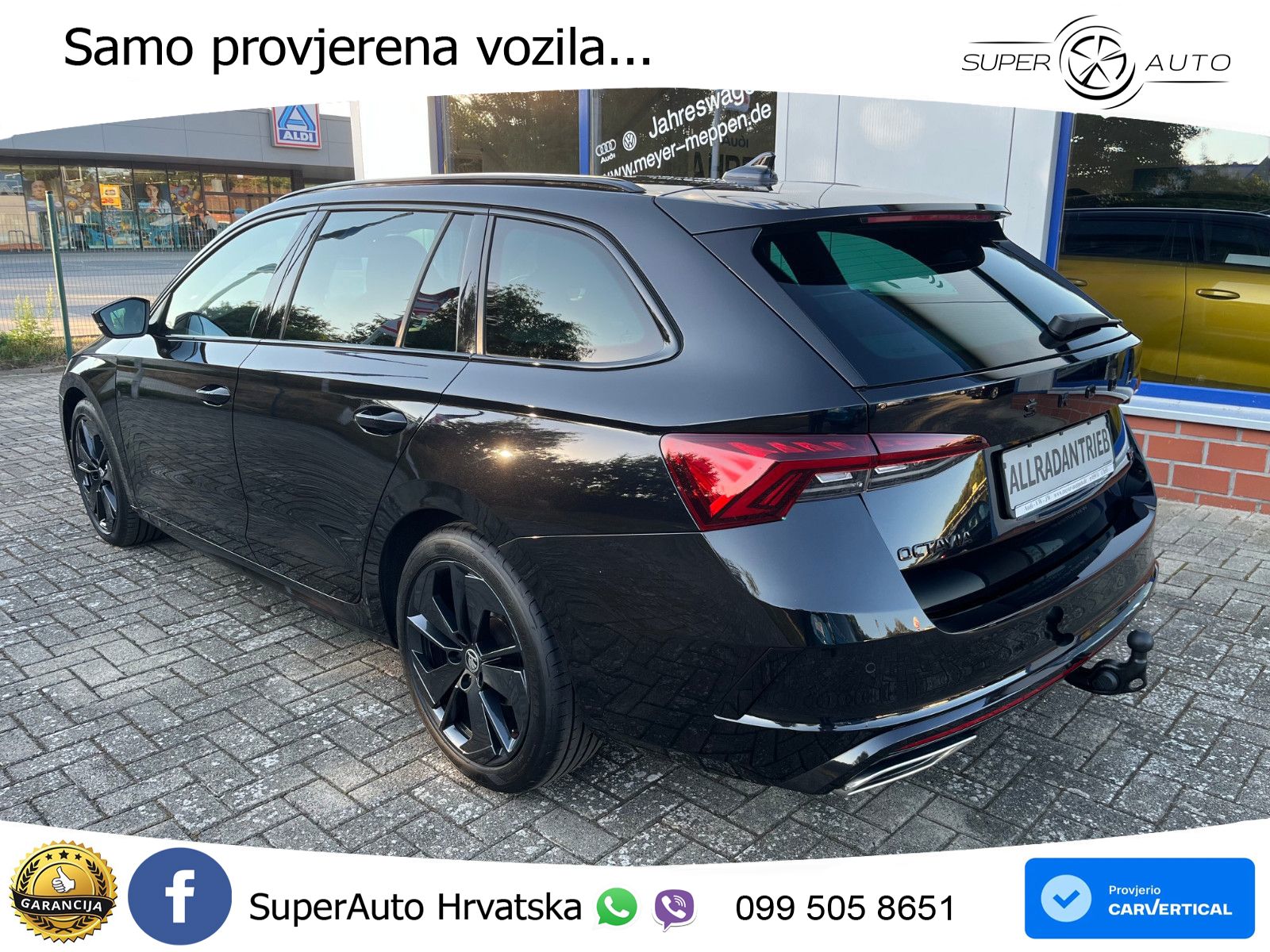 Škoda Octavia Combi RS 2.0 TDI (200 KS) 4x4 DSG