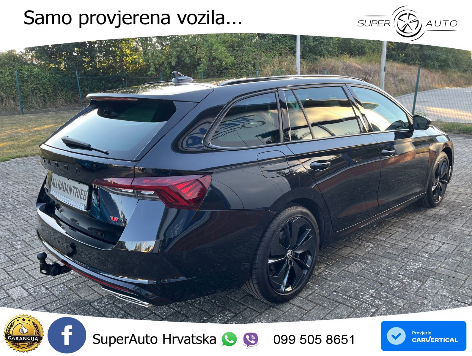 Škoda Octavia Combi RS 2.0 TDI (200 KS) 4x4 DSG