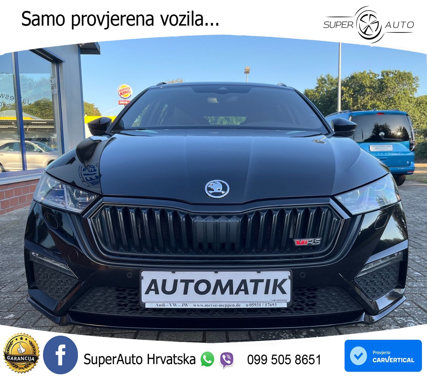 Škoda Octavia Combi RS 2.0 TDI (200 KS) 4x4 DSG