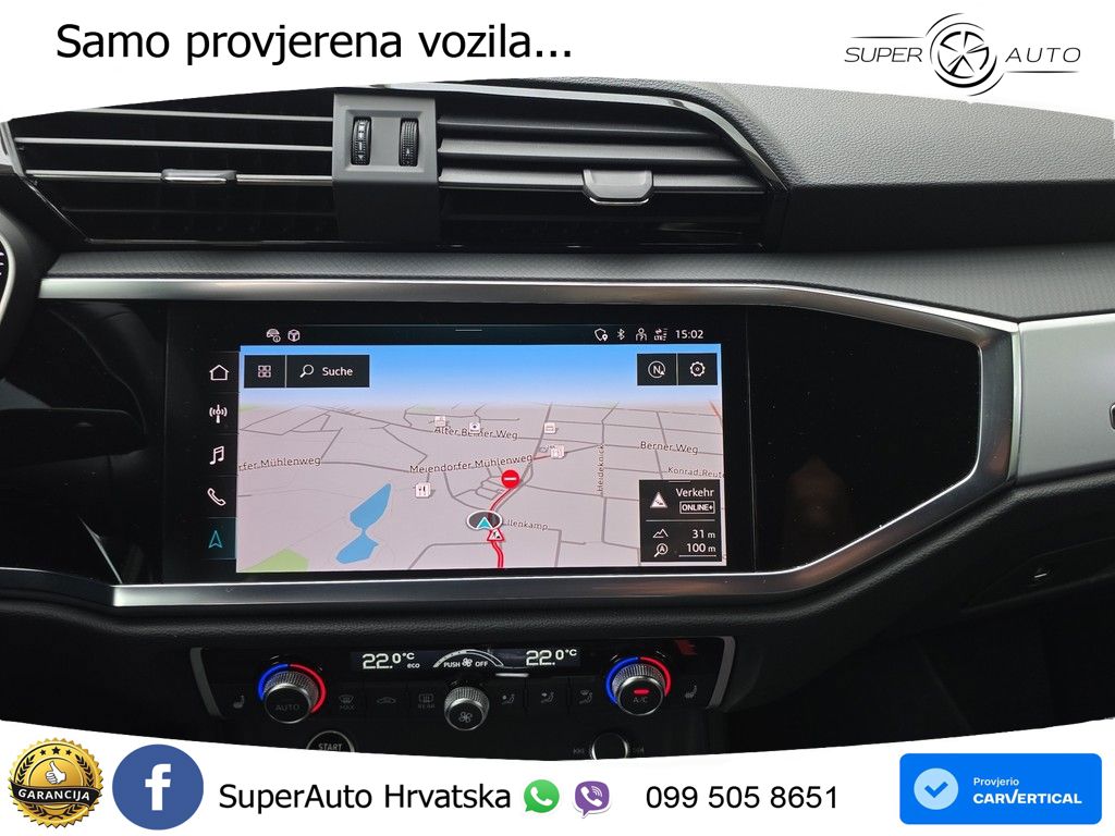 Audi Q3 II Sportback 35 TFSI (150 KS) S tronic S line LED+GR SJED+ACC