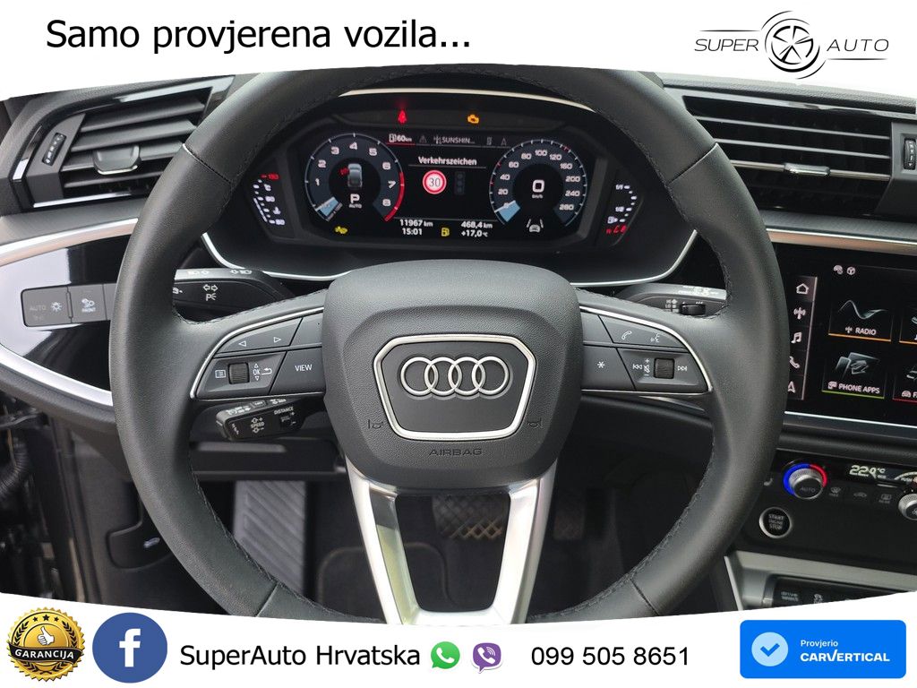Audi Q3 II Sportback 35 TFSI (150 KS) S tronic S line LED+GR SJED+ACC