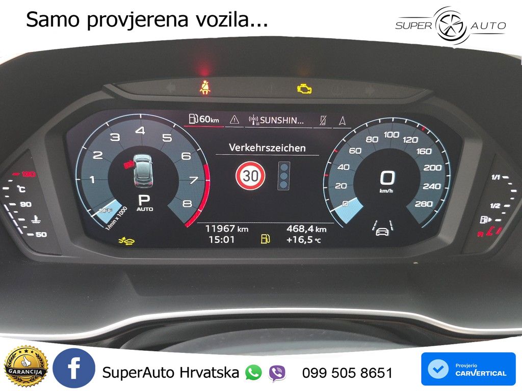 Audi Q3 II Sportback 35 TFSI (150 KS) S tronic S line LED+GR SJED+ACC
