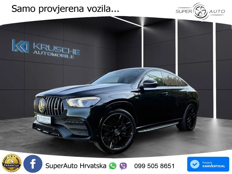 Mercedes AMG GLE Coupe 53 (435 KS) EQ Boost 4MATIC+ AMG SPEEDSHIFT TCT 9G ZRAČNI+ACC+GR SJED+360+PANO