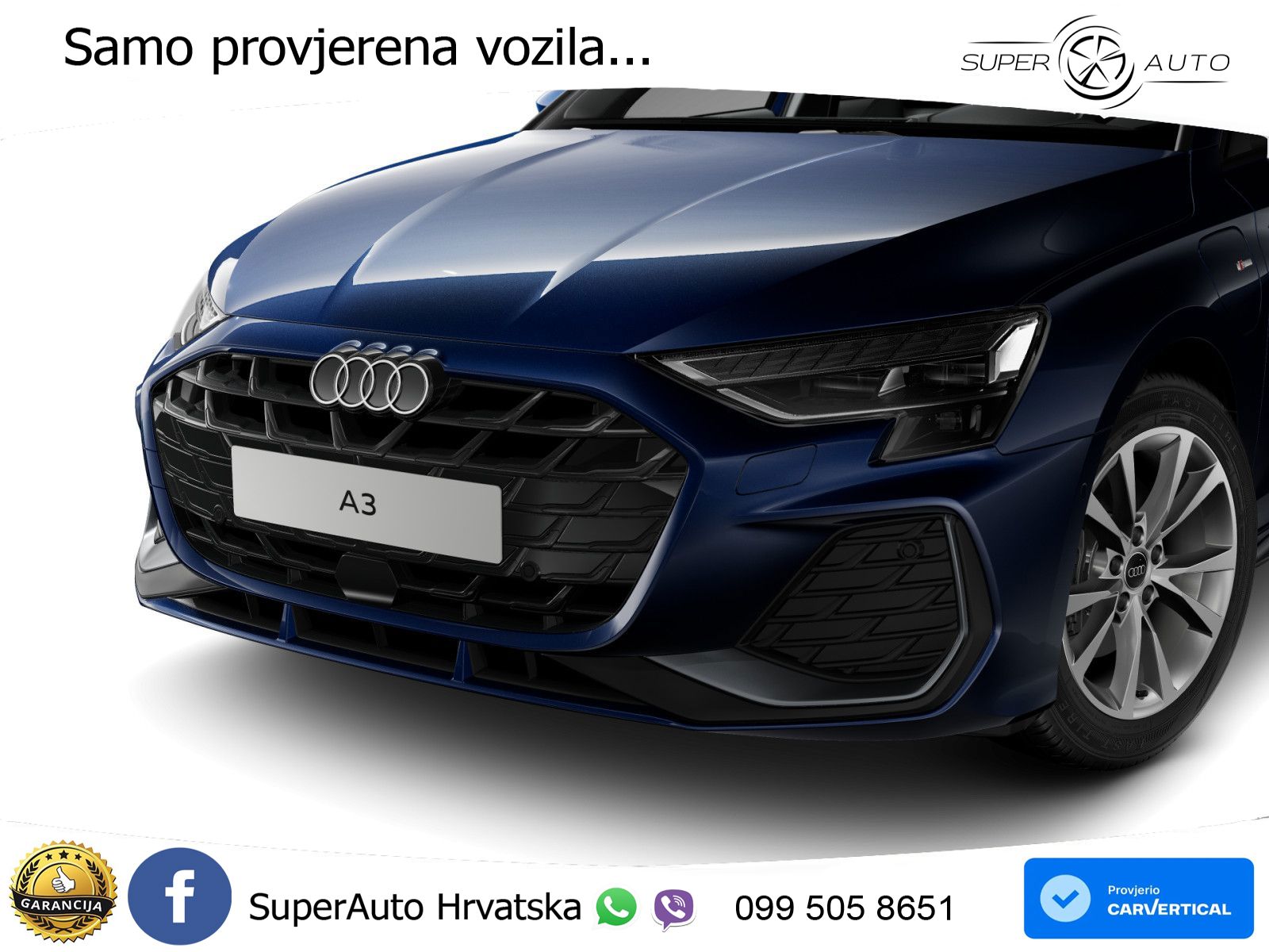 Audi A3 Sportback 40 TFSI e (204 KS) Plug-in Hybrid S tronic S line LED+GR SJED+ACC