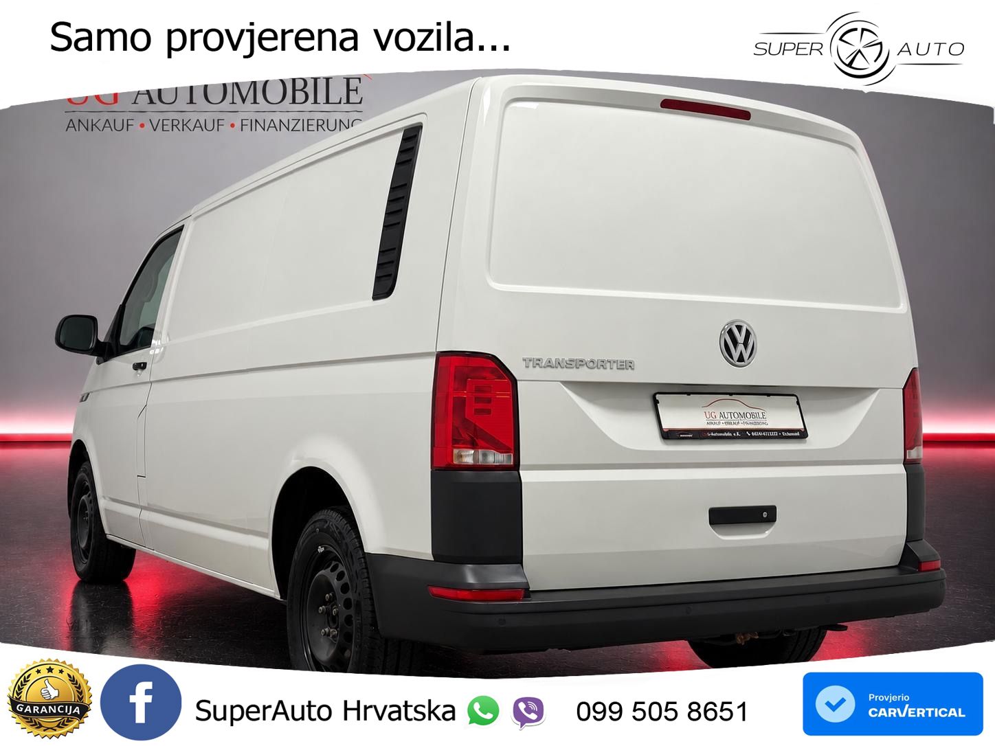 Volkswagen T6.1 Transporter Kasten FWD lang * 1.H* KLIMA * 110 KS
