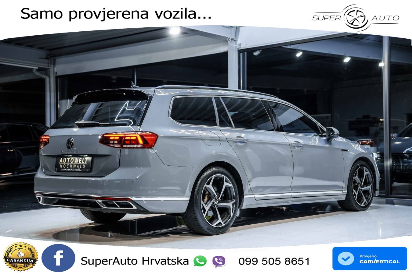 Volkswagen Passat Variant 2.0 TDI (150 KS) DSG LED+GR SJED+ACC