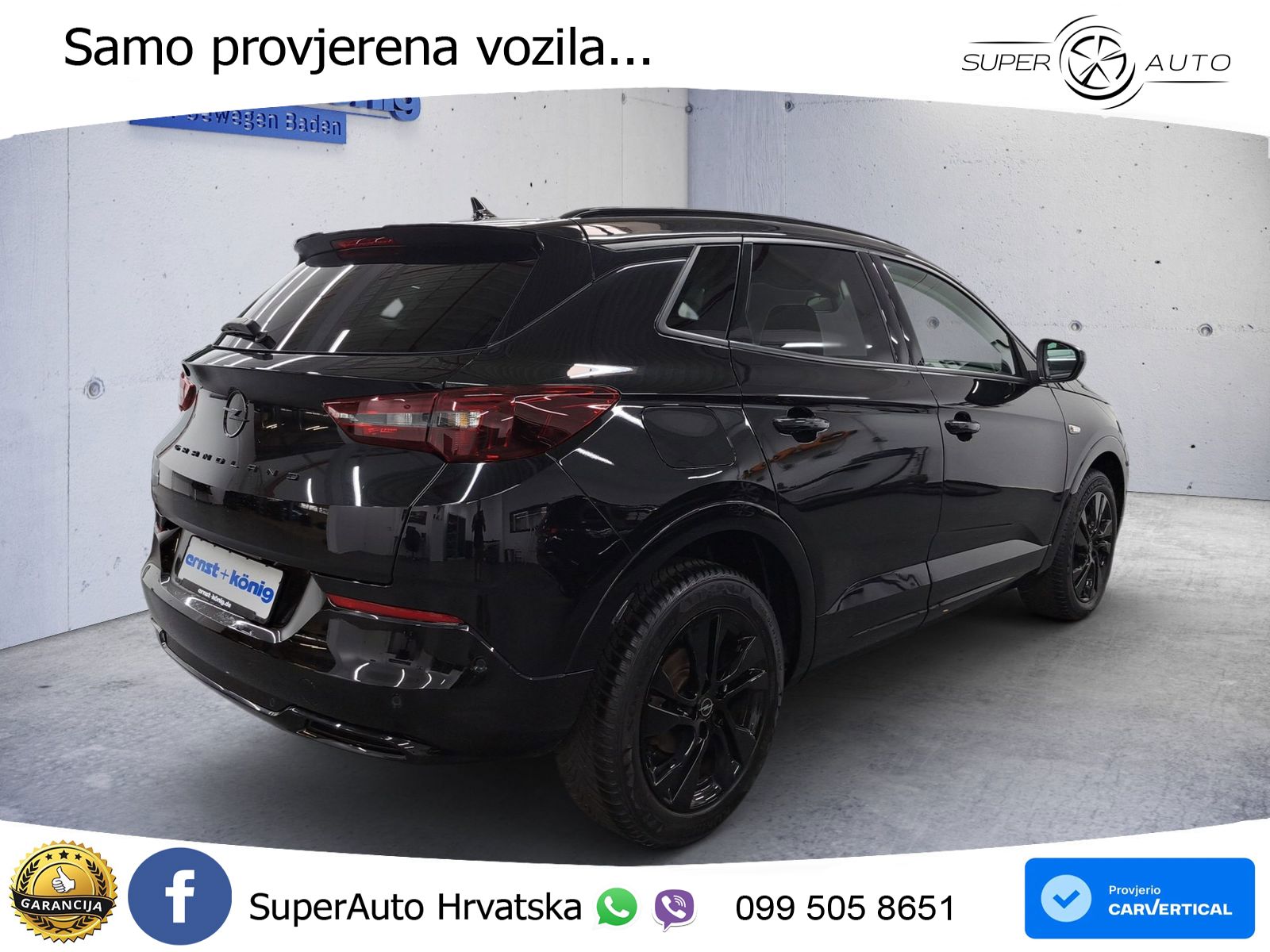 Opel Grandland 1.2i Turbo (130 KS) Automatic GS LED+GR SJED+ACC