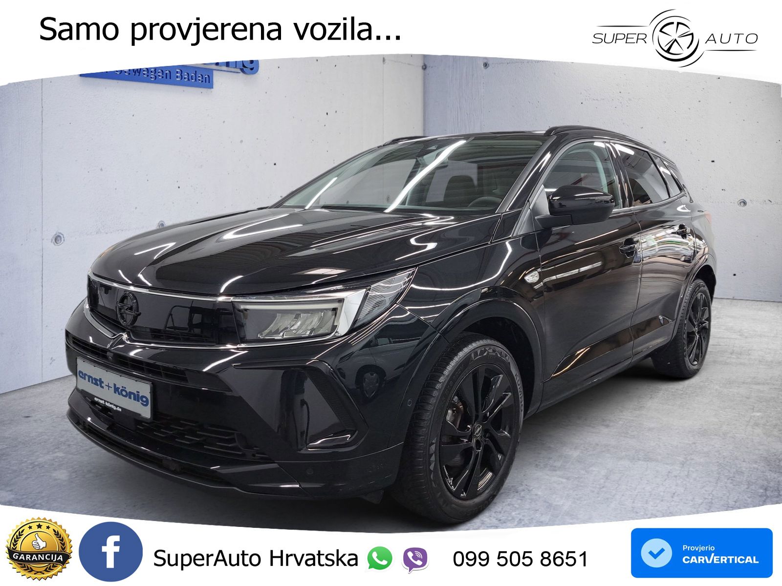Opel Grandland 1.2i Turbo (130 KS) Automatic GS LED+GR SJED+ACC