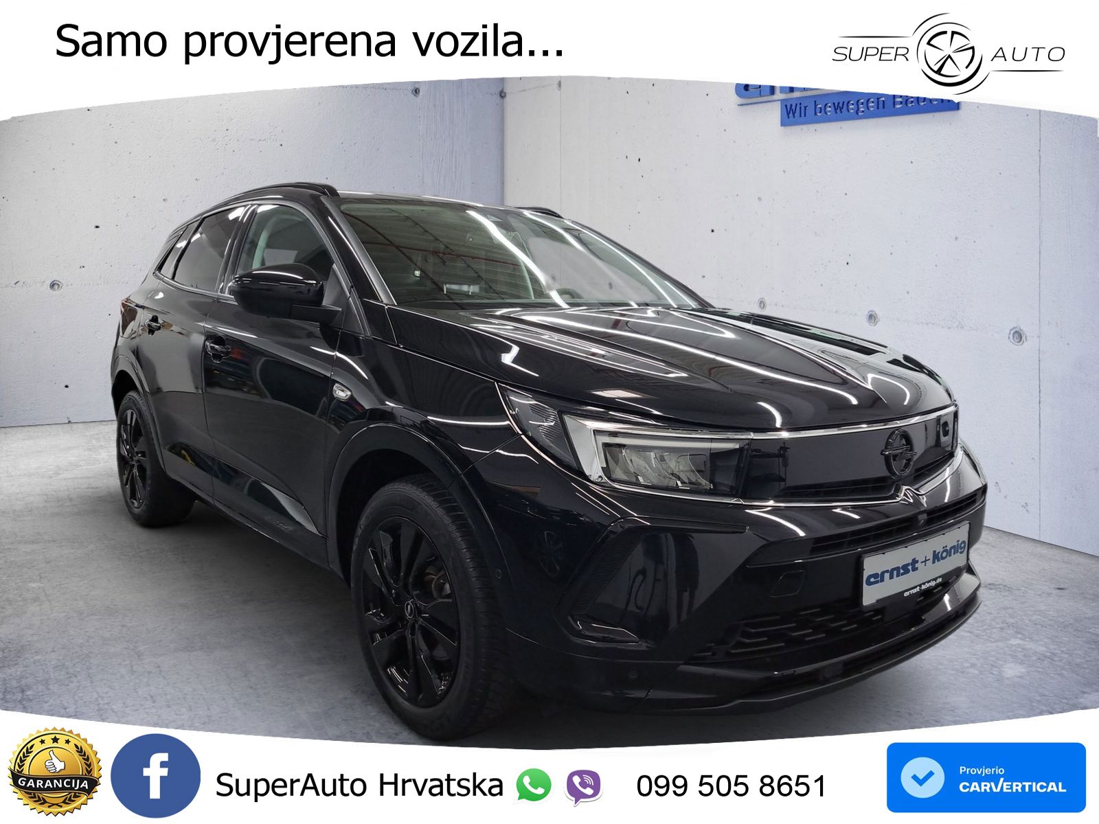 Opel Grandland 1.2i Turbo (130 KS) Automatic GS LED+GR SJED+ACC
