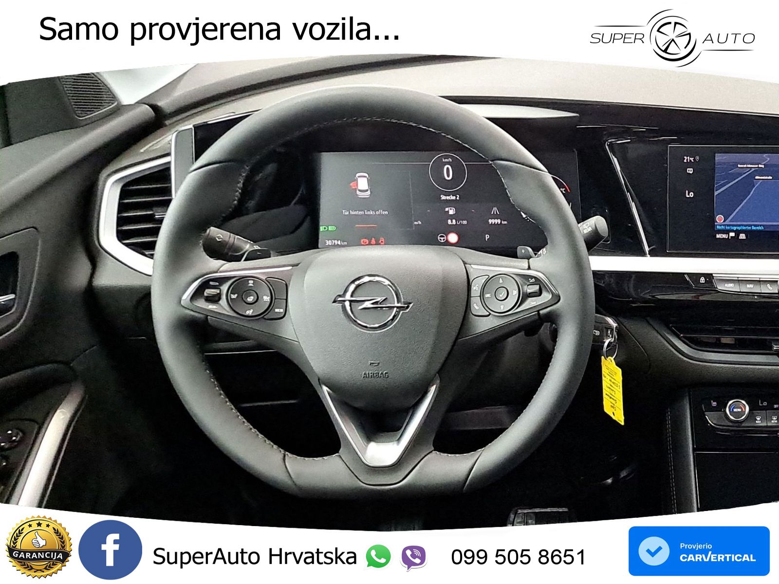 Opel Grandland 1.2i Turbo (130 KS) Automatic GS LED+GR SJED+ACC
