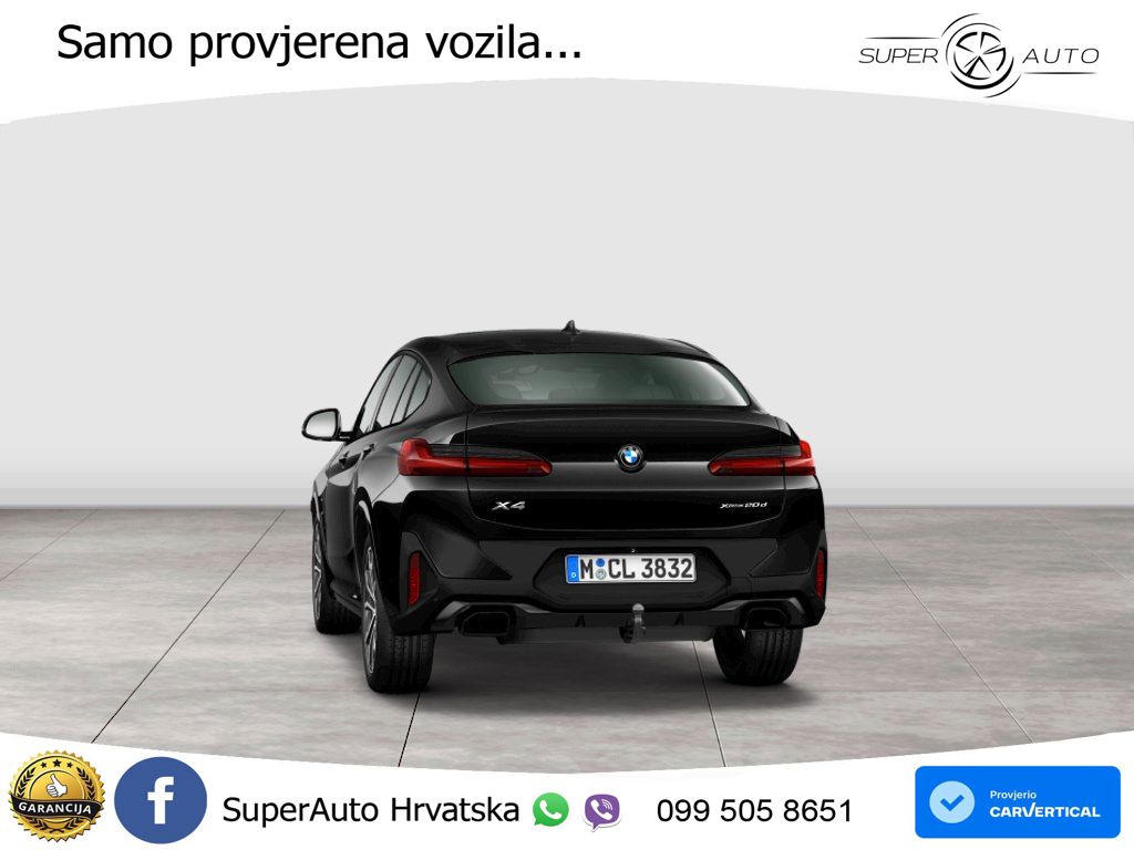 BMW X4 20d (190 KS) xDrive Steptronic M Sport LED+GR SJED+ACC