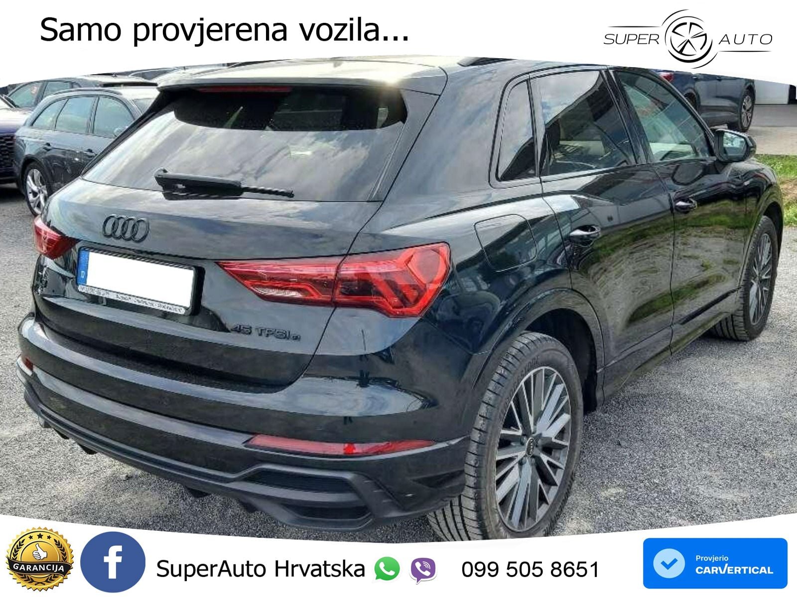 Audi Q3 45 TFSIe (245 KS) S tronic S line LED+GR SJED+ACC