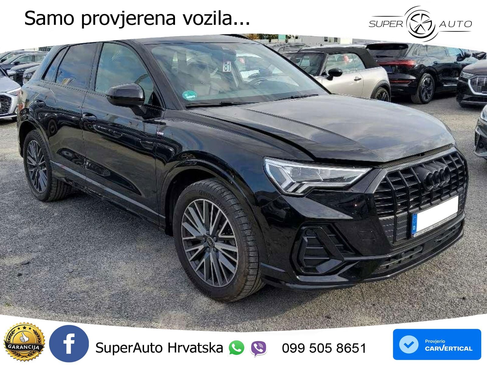 Audi Q3 45 TFSIe (245 KS) S tronic S line LED+GR SJED+ACC