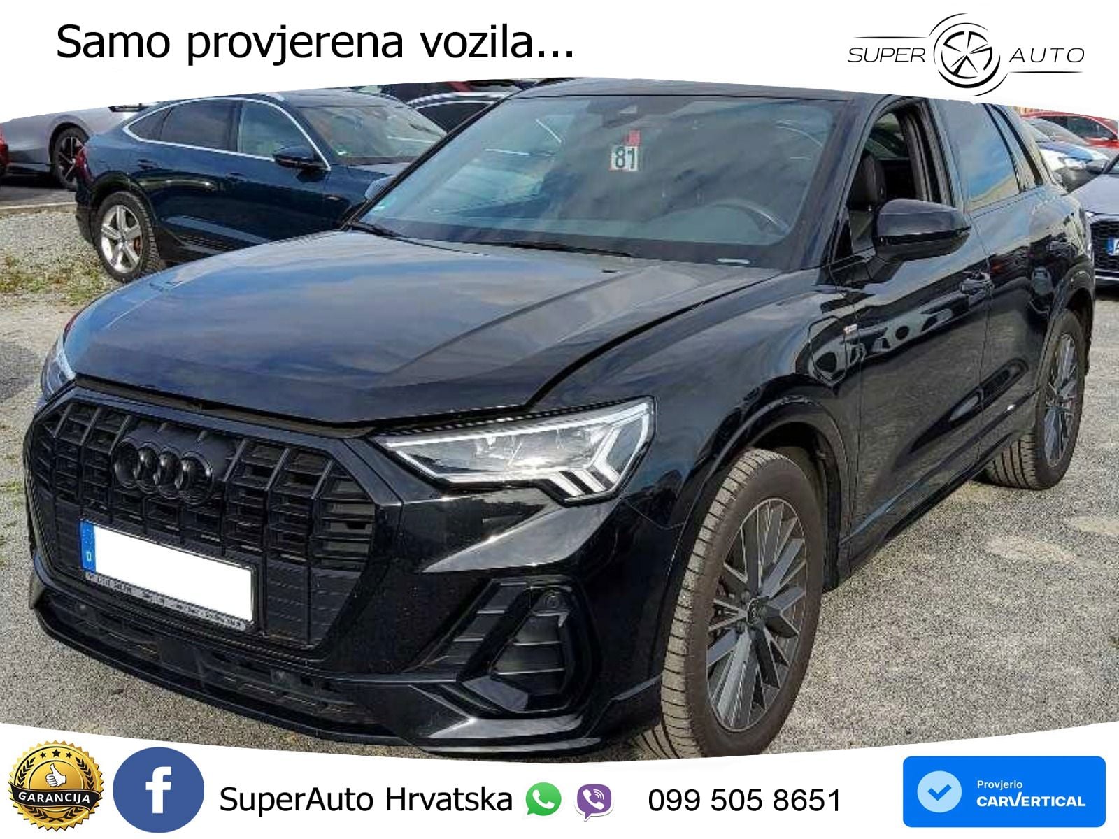 Audi Q3 45 TFSIe (245 KS) S tronic S line LED+GR SJED+ACC