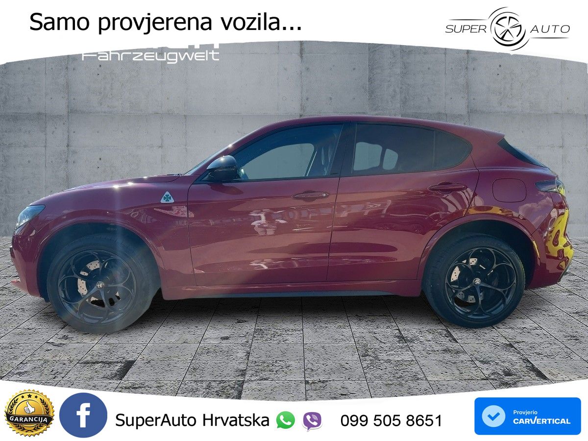 Alfa Romeo Stelvio Quadrifoglio 2.9 V6 Bi-Turbo (520 KS) Q4 Automatic LED+GR SJED+ACC