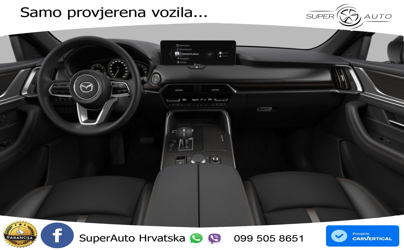 Mazda CX-60 3.3 e-Skyactiv D (254 KS) AWD Automatic LED+GR SJED+ACC