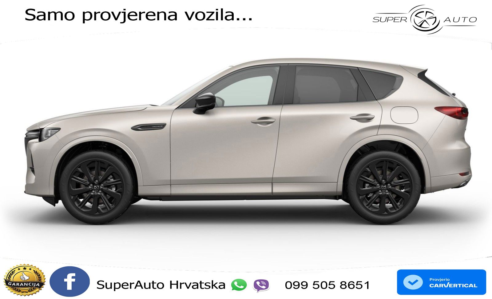 Mazda CX-60 3.3 e-Skyactiv D (254 KS) AWD Automatic LED+GR SJED+ACC