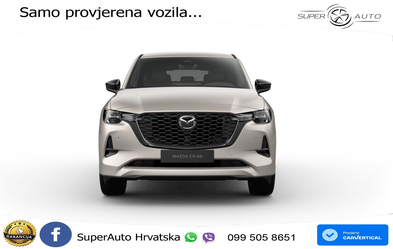 Mazda CX-60 3.3 e-Skyactiv D (254 KS) AWD Automatic LED+GR SJED+ACC