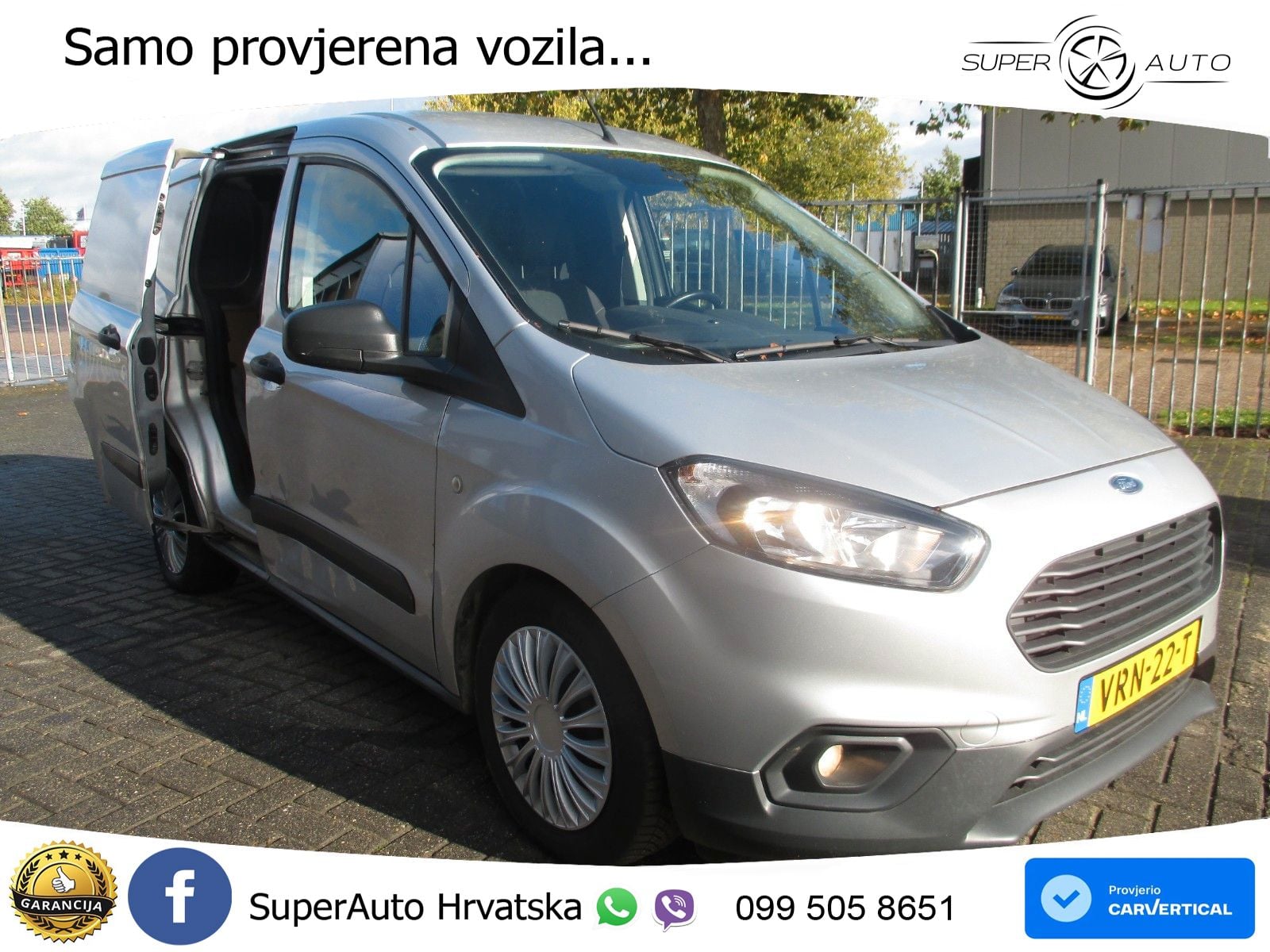 Ford Transit Courier 1.5TDCI Klima Navi Netto €4750,= 75 KS