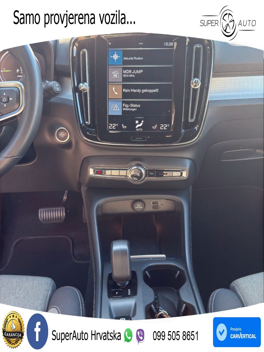 Volvo XC40 1.5 T2 129 KS Automatic LED+GR SJED+ACC