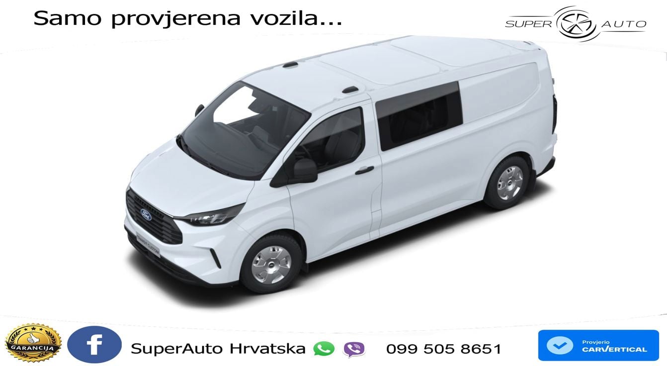 Ford Transit Custom DoKa Trend 320 L2 Aut. AHK*NAV*SH 136 KS