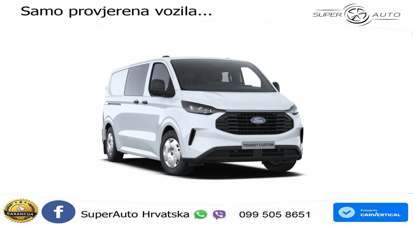 Ford Transit Custom DoKa Trend 320 L2 Aut. AHK*NAV*SH 136 KS