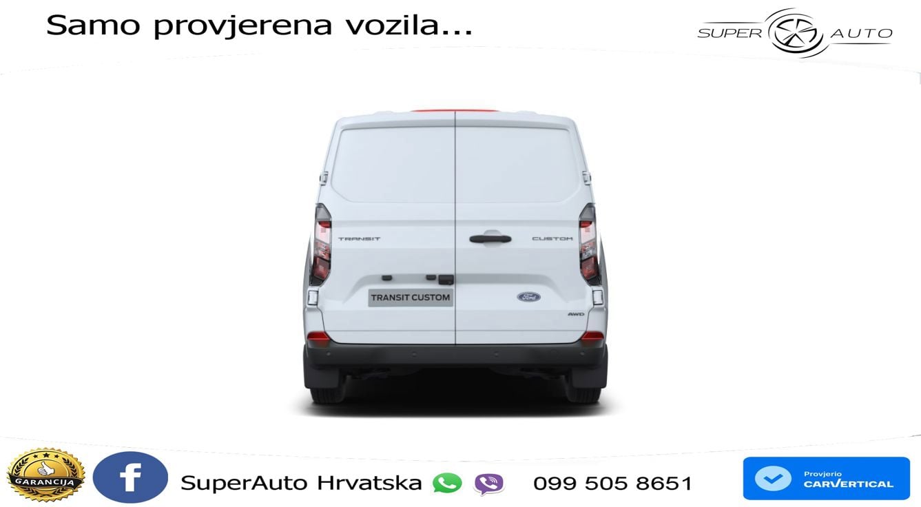 Ford Transit Custom DoKa Trend 320 L2 Aut. AHK*NAV*SH 136 KS