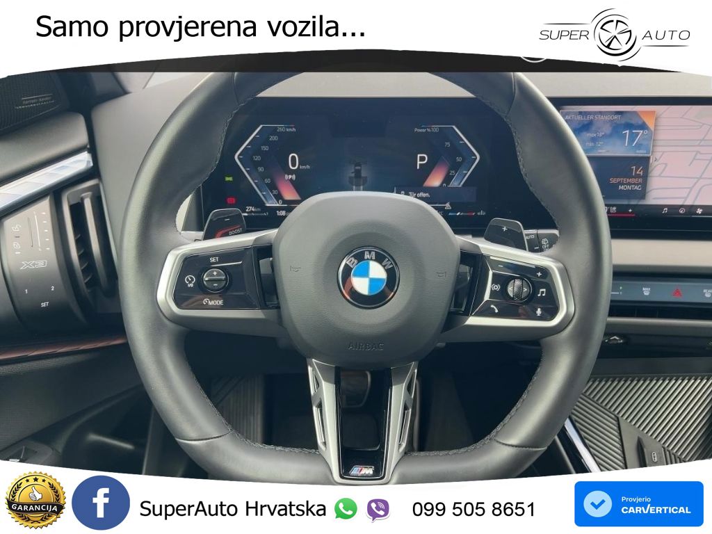 BMW X3 20d xDrive Steptronic LED+GR SJED+ACC