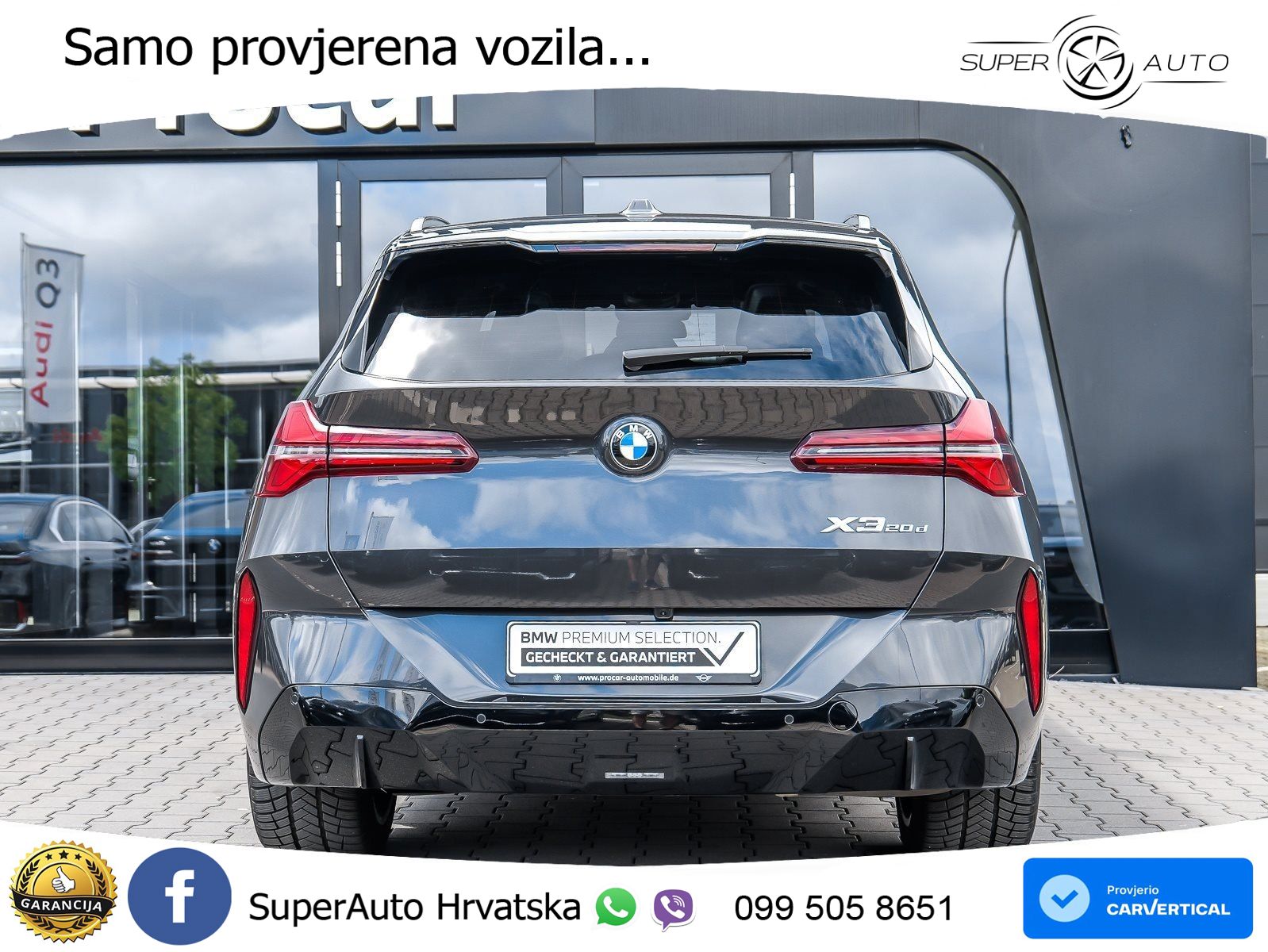 BMW X3 20d xDrive Steptronic M Sport ACC+HEAD+GR SJED+360+PANO