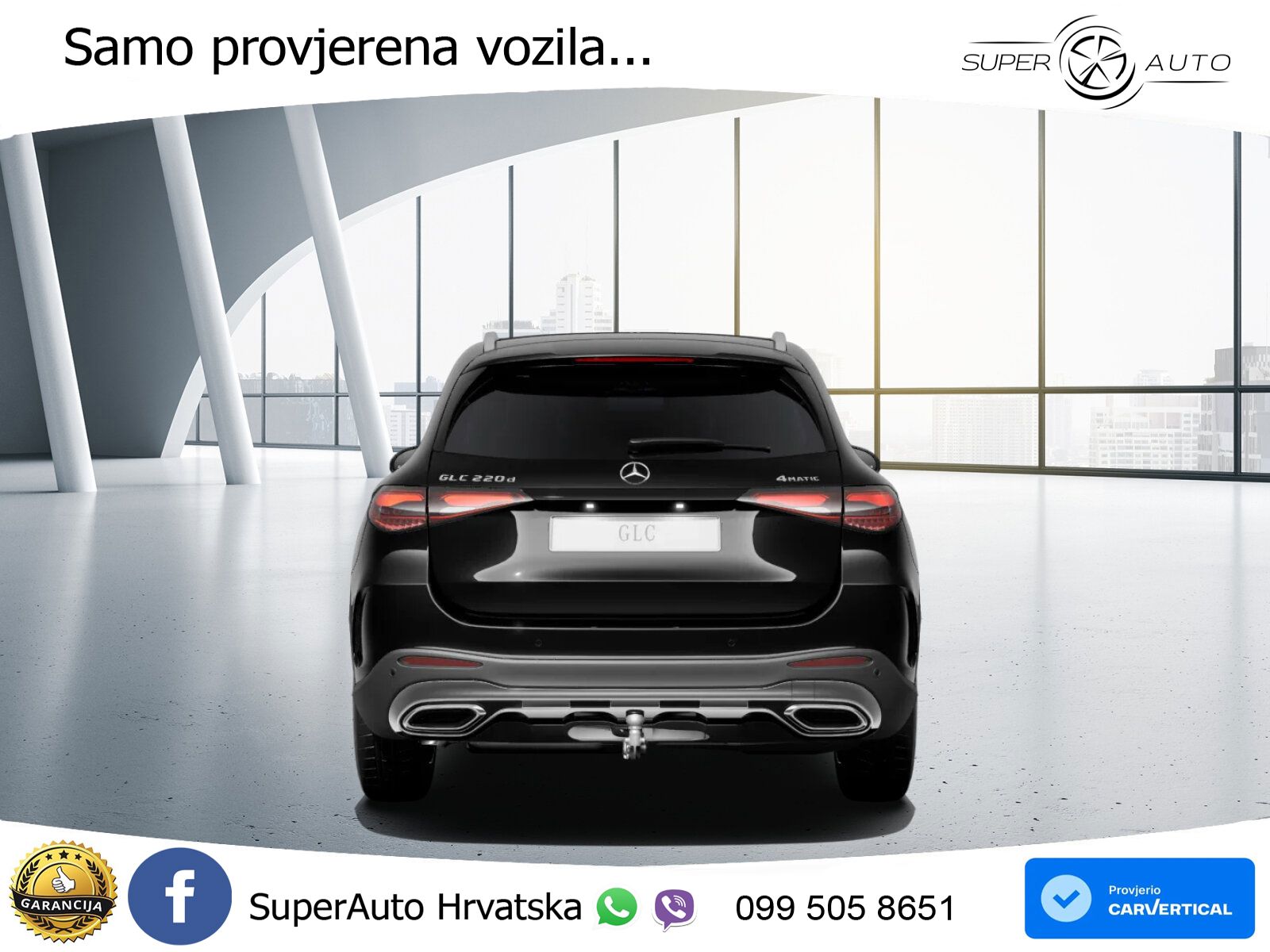 Mercedes GLC 220d (197 KS) 4MATIC 9G-TRONIC LED+GR SJED+ACC