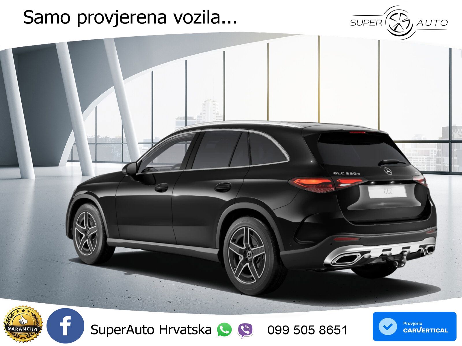 Mercedes GLC 220d (197 KS) 4MATIC 9G-TRONIC LED+GR SJED+ACC
