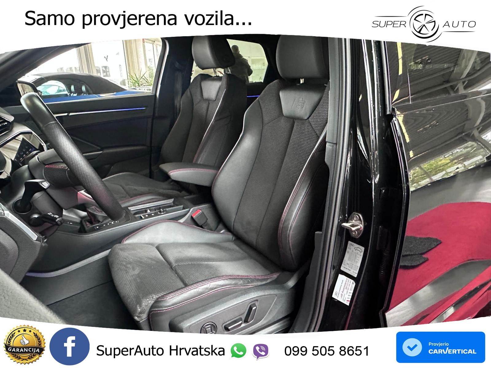 Audi Q3 Sportback 40 TDI (200 KS) quattro S tronic S line LED+GR SJED+ACC