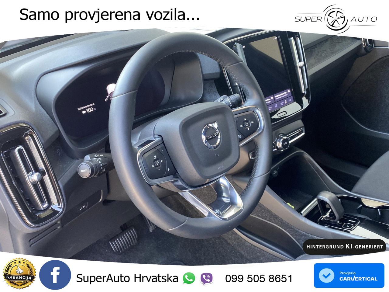 Volvo XC40 Recharge Twin 78 kWh 408 KS AWD LED+GR SJED+ACC