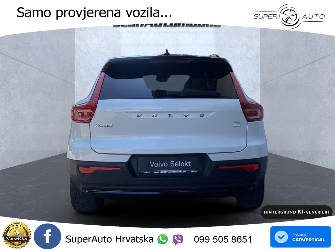 Volvo XC40 Recharge Twin 78 kWh 408 KS AWD LED+GR SJED+ACC