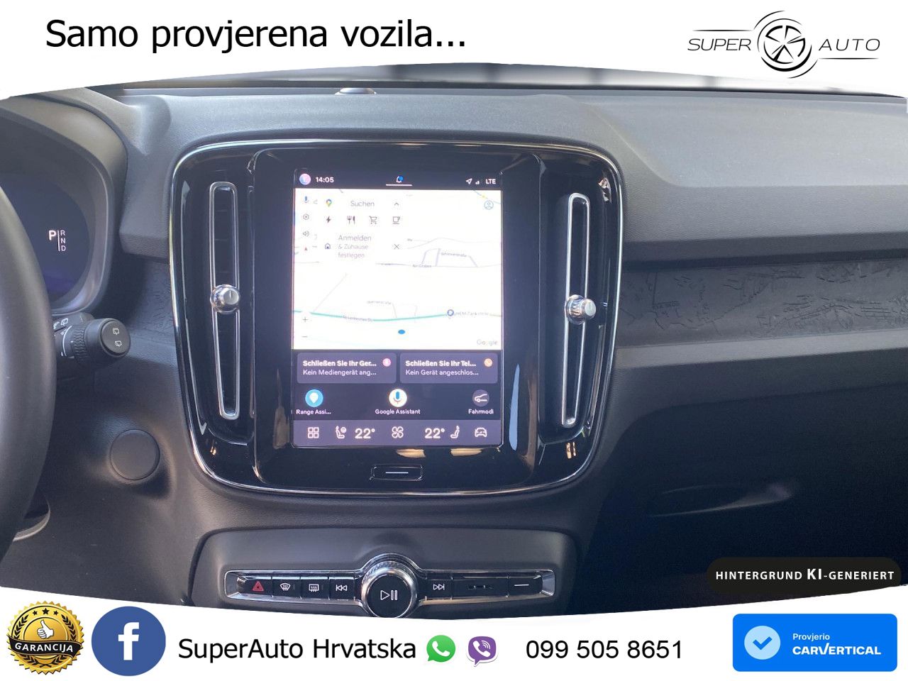 Volvo XC40 Recharge Twin 78 kWh 408 KS AWD LED+GR SJED+ACC