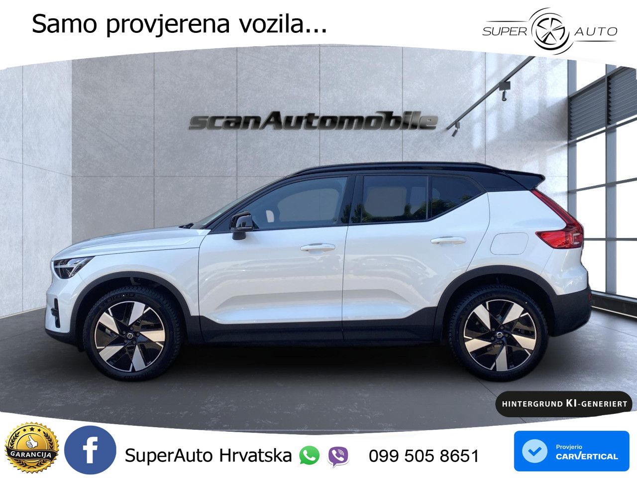 Volvo XC40 Recharge Twin 78 kWh 408 KS AWD LED+GR SJED+ACC