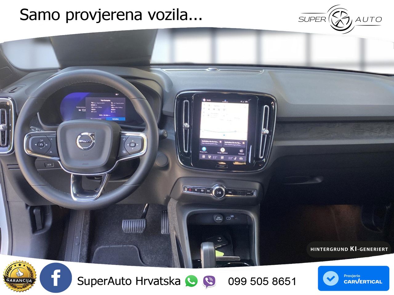 Volvo XC40 Recharge Twin 78 kWh 408 KS AWD LED+GR SJED+ACC