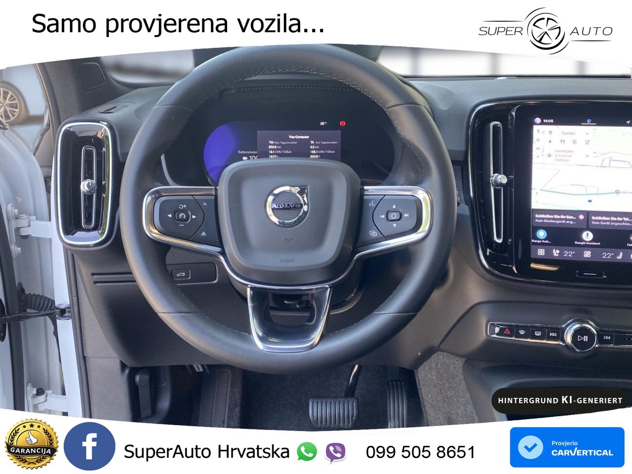 Volvo XC40 Recharge Twin 78 kWh 408 KS AWD LED+GR SJED+ACC
