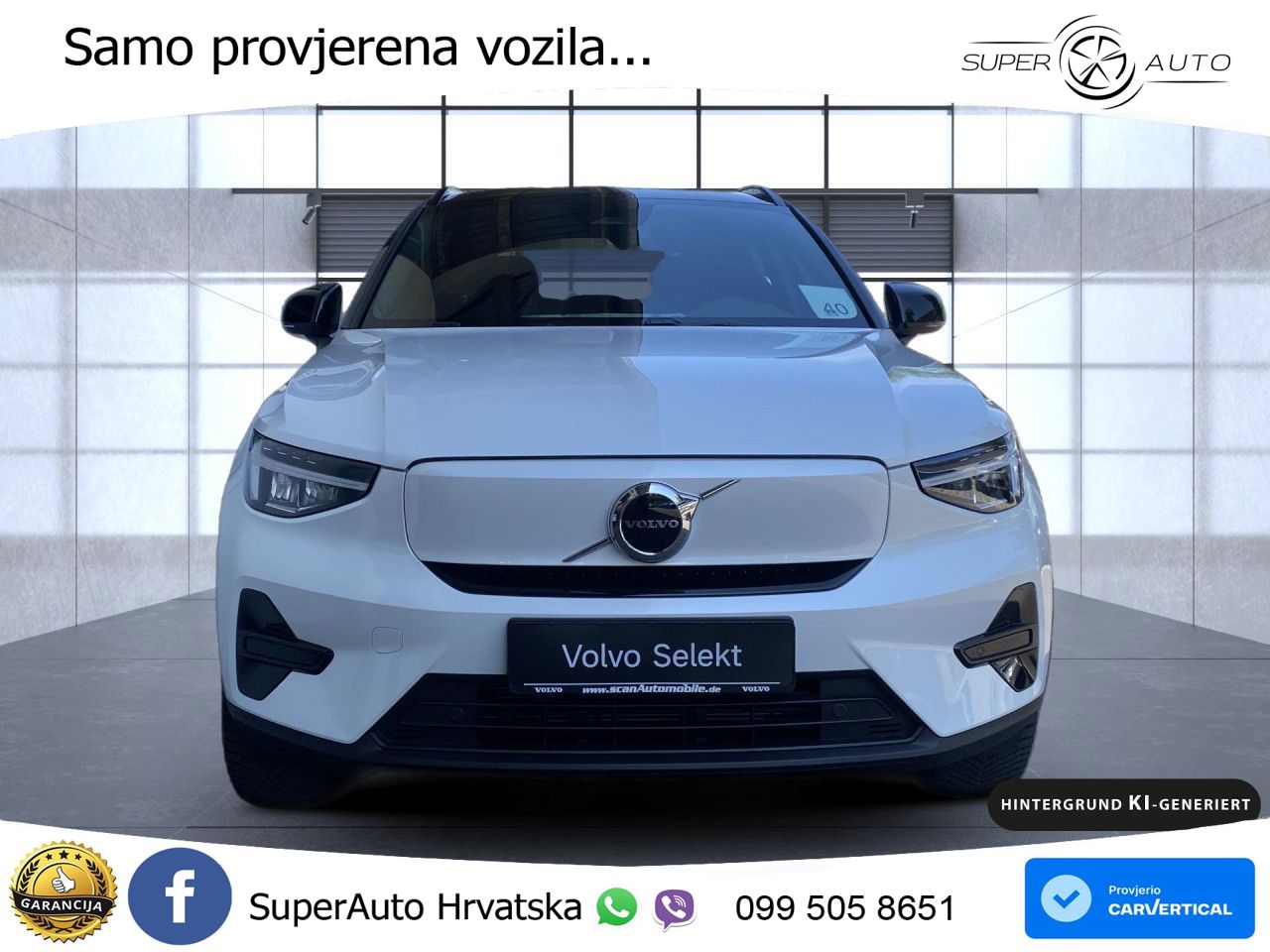 Volvo XC40 Recharge Twin 78 kWh 408 KS AWD LED+GR SJED+ACC