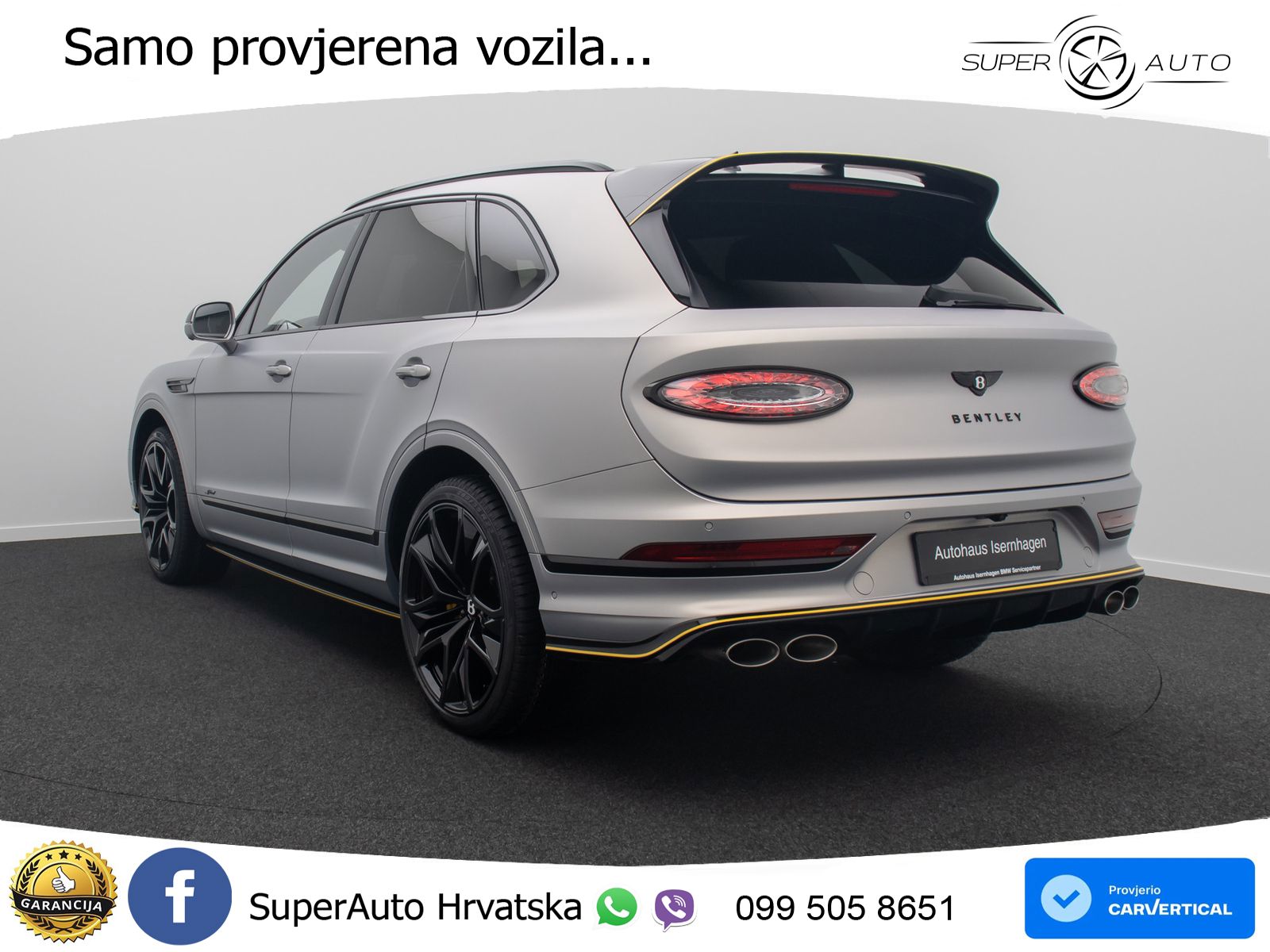 Bentley Bentayga Speed 4.0 V8 (650 KS) AWD Automatic